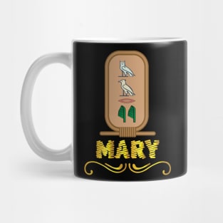 MARY-American names in hieroglyphic letters,  a Khartouch Mug